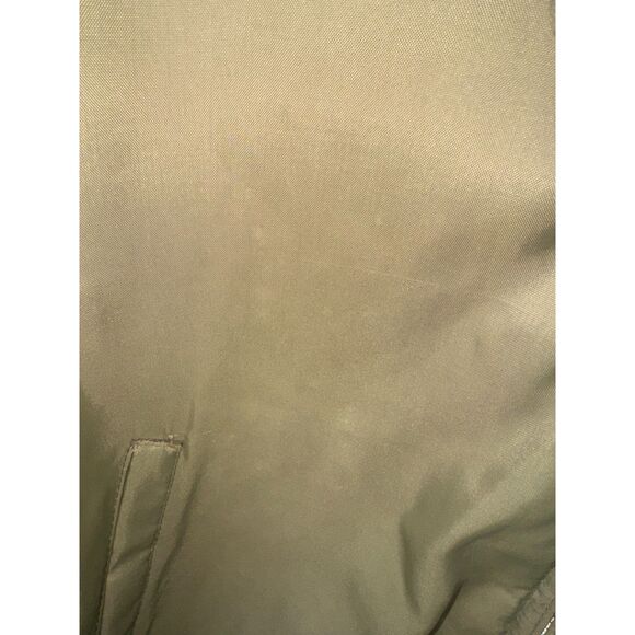 VINTAGE Flight Jacket WPL 10881 Men's XL 100% Nylon Green Military - Picture 12 of 15